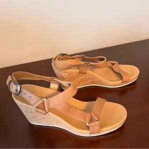 Teva Arrabelle Tan Cork Wedge Sandal